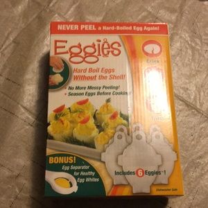 Eggies hard boiled eggs without the shell set 6 pack